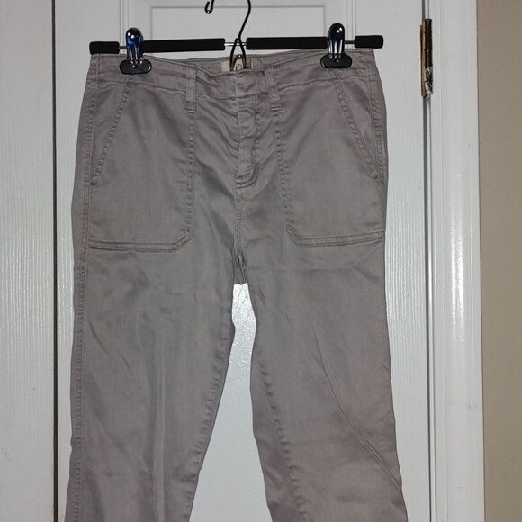 J. Crew light gray skinny cropped jeans  Sz 26 - Picture 3 of 7